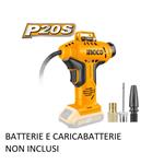 COMPRESSORE AUTO A BATTERIA AL LITIO 20V 10BAR NUDO INGCO CACLI2001
