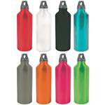 BORRACCIA IN ALLUMINIO ECO-FRIENDLY ML 500 COLORI ASSORTITI