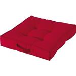 CUSCINO LIVING CM 50X50X10 ROSSO FABOTEX