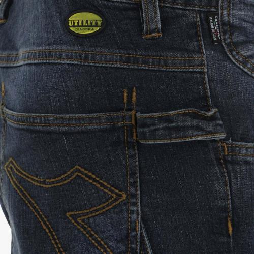 21352 - Denim Jeans workwear elasticizzato DIADORA UTILITY (XL) - UTILITY  DIADORA ( - Pantaloni); 702.159590 01 60002-XL