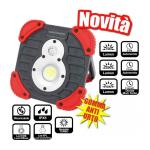 FARETTO DA LAVORO RICARICABILE C/POWER BANK CFG ALPHA 1000 LMN