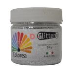 GLITTER 3D POLVERE COLOREA GR. 50 COLORE ARGENTO
