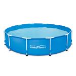 PISCINA CON TELAIO POLYGROUP C/POMPA CM. 366X76H P200123