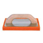 Frattazzo in Spugna Arancione con Manico in legno 215 x 135 mm - ALTE
