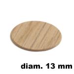 COPRIFORO ADESIVO ROVERE 4832 Ø 13 mm - 20 pezzi