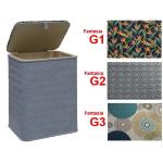 CESTA PORTABIANCHERIA LT 55 GLICINE G2 CM 30X40X52H