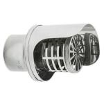 TERMINALE INOX MODELLO ORIZZONTALE D.80