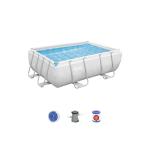 PISCINA C/TELAIO C/POMPA CM.282X196X84H 56629