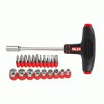 Cacciavite portainserti a "T" 22 PZ VALEX 1463697