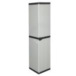 ARMADIO 1 ANTA TUTTO PIANI IN RESINA CM 34X39.5X168H MONGARDI  