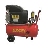 Compressore 24 lt lubrificato max 2Hp doppio manometro EXCEL FL24