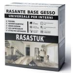 RASANTE BIANCO PER INTERNI BASE GESSO RASASTUK KG 1