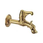 Rubinetto artistico con leva 1/2" Ottone lucido c/adattatore 3/4" m