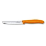 COLTELLO DA TAVOLA ONDULATO VICTORINOX SWISS CLASSIC ARANCIONE