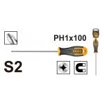 CACCIAVITE PH 1X100 MM INGCO HS68PH1100