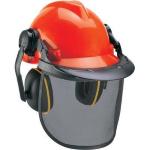 ELMETTO FORESTALE C/VISIERA METALLO + CUFFIE EINHELL