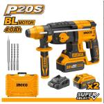 MARTELLO DEMOLITORE 2 BATTERIE 20V 4.0AH INGCO CRHLI202287