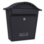 CASSETTA POSTALE LETTERE EFFE HOUSE NERO