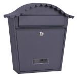 CASSETTA POSTALE LETTERE EFFE HOUSE ANTRACITE