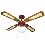 Ventilatore da soffitto 1 luce 4 pale Ø107cm Vinco #70919