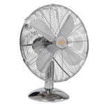 Ventilatore cromato da tavolo Ø40cm 3 velocità Vinco 70604