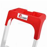 Scala alluminio per uso domestico 6 gradini Kasart portata 150 kg