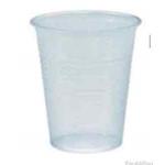 Bicchieri plastica trasparenti monouso cc 166 confezione 100 pz