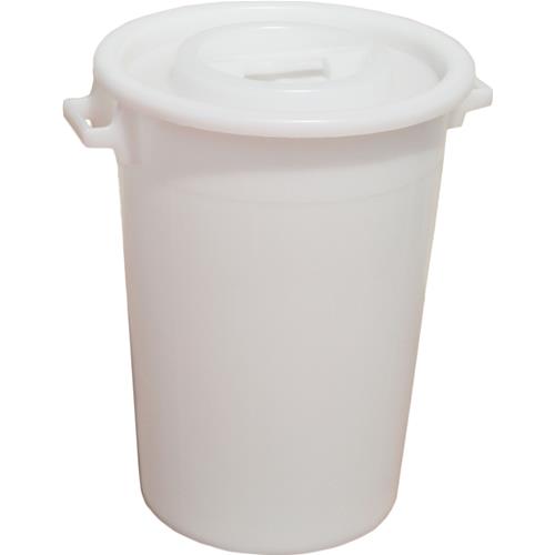 14944 - Bidone multiuso in plastica alimentare con coperchio lt 75 Plastime  - Plastime ( - Altro); 0302/C