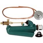 Batteria scarico per wc Catis con pulsante e tubo Art. 100