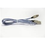 Cavo dati e carica Devia rivestito in nylon intrecciato mt 1 USB/Micro-usb