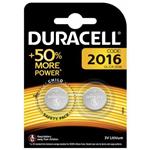 Batteria a Bottone DURACELL  DL/CR2016 3W ( 2 Pezzi)