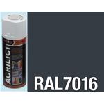 Bomboletta Smalto Acrilico Spray Grigio antracite Ral 7016 BRIXO