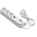 FORTEK - MULTIPRESA 3 POSTI + 2 USB - 40450-FK