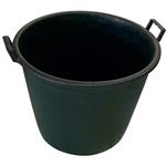 BIDONE PLASTICA NERA LT 32 CM 44X35 ICS