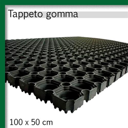 358 - Tappeto Gomma (zerbino) per esterno - 100 x 50 cm - Velcoc  (Arredamento-Accessori Casa - Tappeti); #358