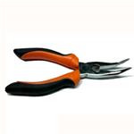 Pinza a becchi mezzotondi lunghissimi piegati impugnatura bimateriale Beta 1168IN 160mm