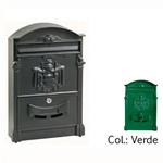 Cassetta Postale REGIAPOSTA in alluminio - VERDE