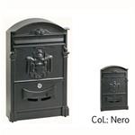 Cassetta Postale REGIAPOSTA in alluminio - NERO