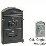 Cassetta Postale REGIAPOSTA in alluminio - GRIGIO ANTICATO