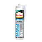 Cartuccia silicone neutro  per serramenti ed edilizia avorio 300ml Pattex SL500