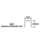 PUNTI per puntatrici chiodatrici 12xH12 mm (1000 pz)  VALEX - 1455586/1455627