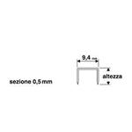 Punti per puntatrice 9.4xH5 mm (1000 pz) VALEX 1455634