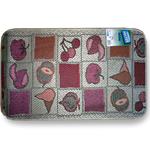 TAPPETO - PORTOFINO CHIARO, FRUTTI ROSSI, CUBE - 55X85 CM 