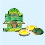Cero Citronella in barattolo metallo diam. 11,2xh3,5 cm