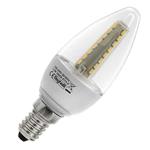 BEGHELLI -  LAMPADINA A OLIVA ECOLED, Luce FREDDA 3,5/25W E14 - 56014
