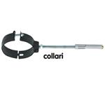 COLLARE X TUBI STUFA A PELLET NERO SAT. CM.8