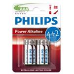 Pila MiniStilo AAA 1,5V Power Alkaline Blister 4+2 pz PHILIPS