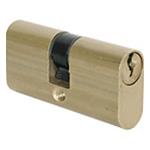 CORBIN Cilindro Ovale decentrato 62mm 27/35 Ottone