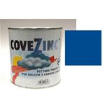 Pittura protettiva per edilizia e lamiere zincate CoveZinc Blu Genziana Ral 5010 750ml  