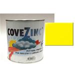 Pittura protettiva per edilizia e lamiere zincate CoveZinc Giallo Zinco Ral 1018 750ml 